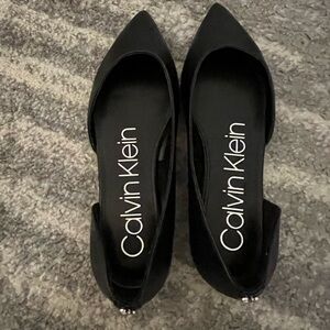 Black Calvin Klein Flats/Sz 9.5/NWOT